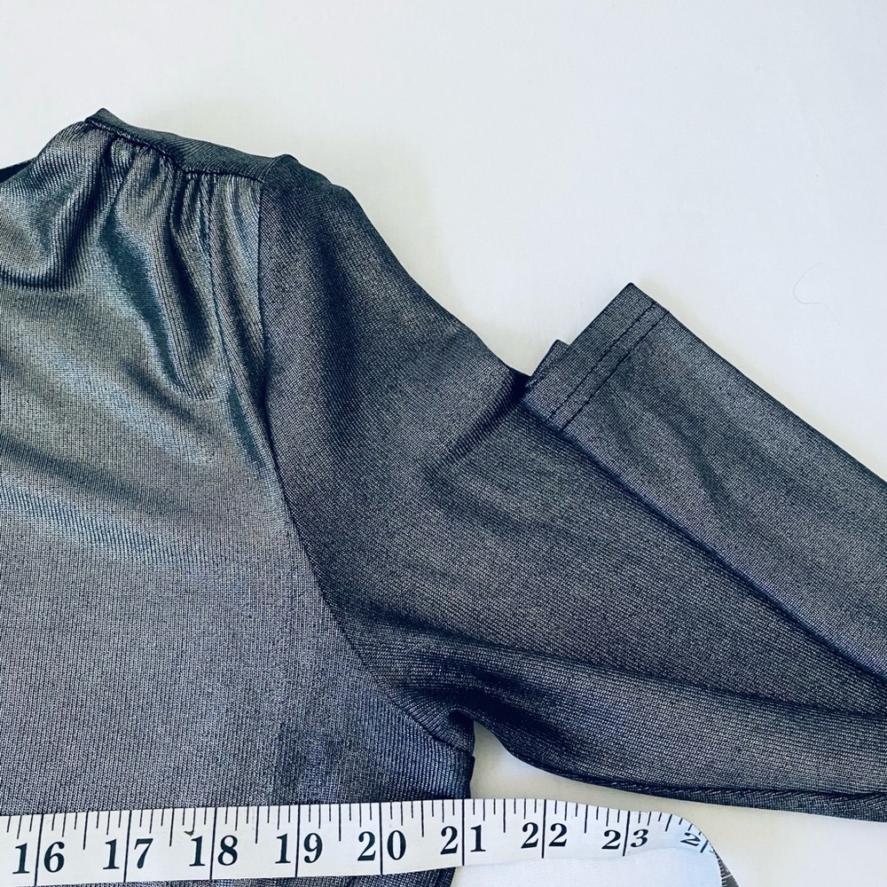 4TH & RECKLESS Shimmering Silver Bodysuit - Picture 11 of 14